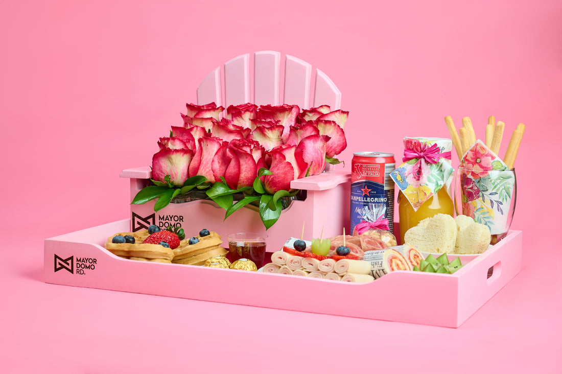 4. Bandeja  Luxury  Rosa 4 RD 11,800