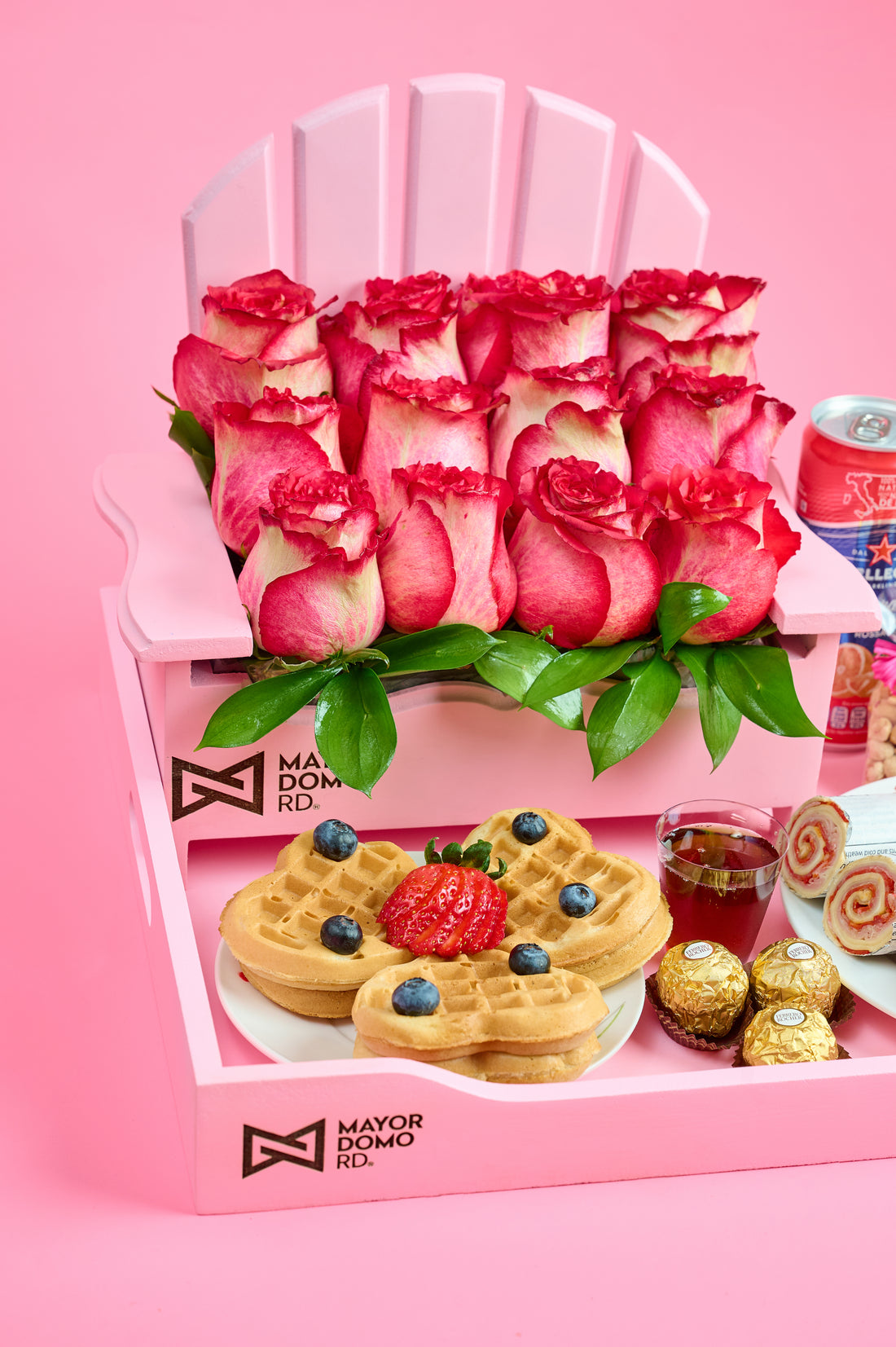 4. Bandeja  Luxury  Rosa 4 RD 11,800